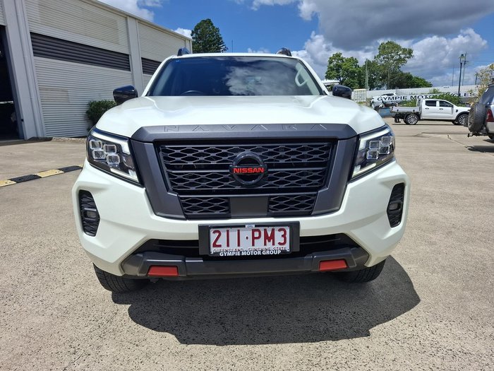 2023 Nissan Navara PRO-4X D23 MY23 4X4 Dual Range White Pearl