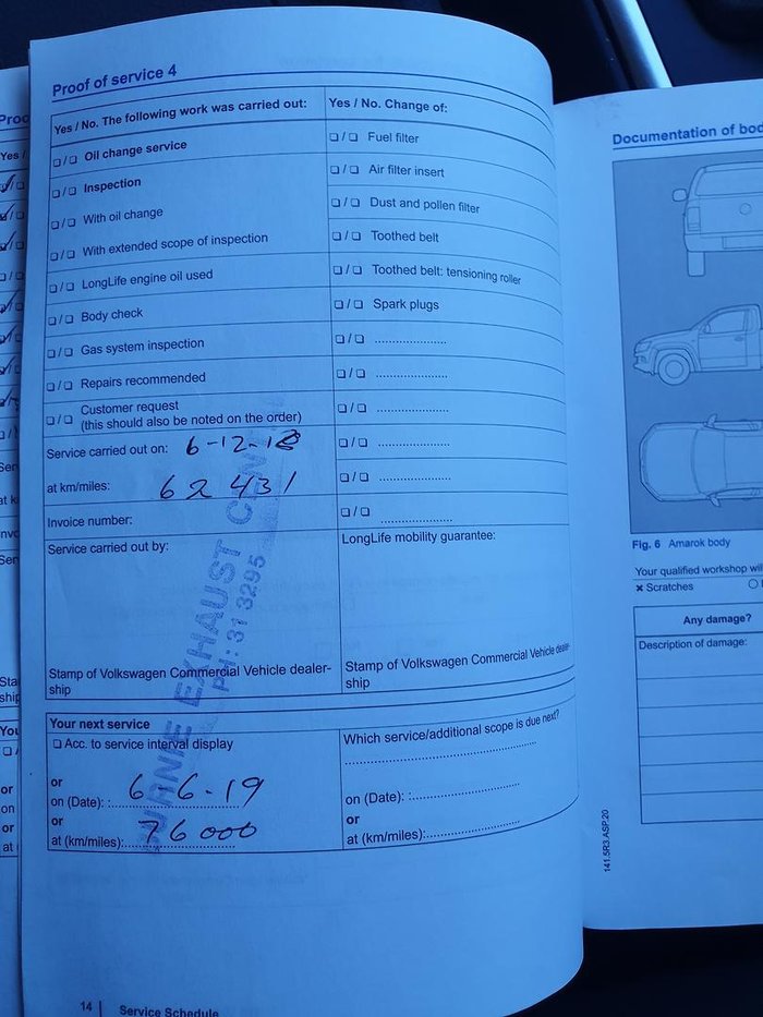 2015 Volkswagen Amarok TDI420 Trendline 2H MY15 4X4 Constant Gold