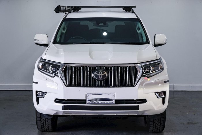 2017 Toyota Landcruiser Prado GXL GDJ150R 4X4 Dual Range WHITE