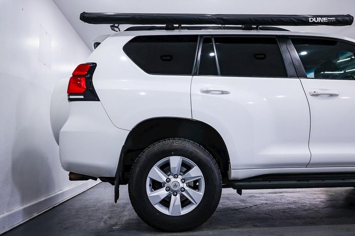 2017 Toyota Landcruiser Prado GXL GDJ150R 4X4 Dual Range WHITE