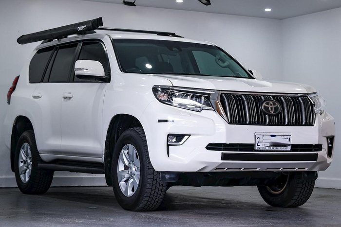2017 Toyota Landcruiser Prado GXL GDJ150R 4X4 Dual Range WHITE