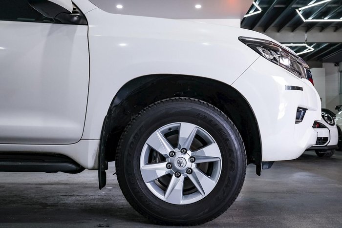 2017 Toyota Landcruiser Prado GXL GDJ150R 4X4 Dual Range WHITE