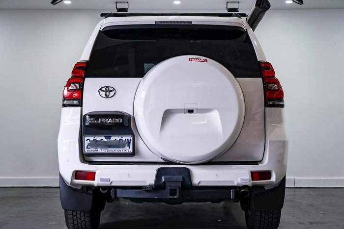 2017 Toyota Landcruiser Prado GXL GDJ150R 4X4 Dual Range WHITE