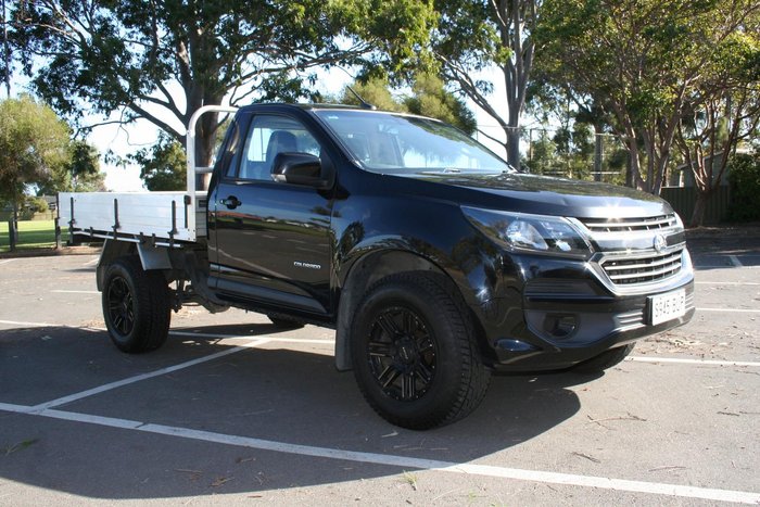 2018 Holden Colorado LS RG MY19 4x2 Mineral Black
