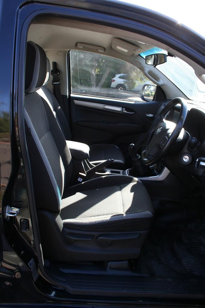 2018 Holden Colorado LS RG MY19 4x2 Mineral Black