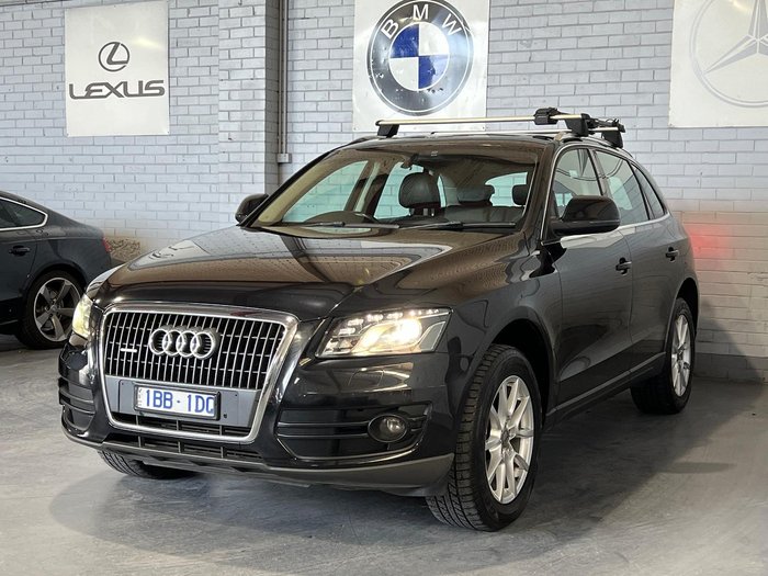 2010 Audi Q5 TFSI 8R MY10 Four Wheel Drive Brilliant Black