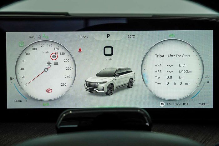 2025 Jaecoo J8 Track