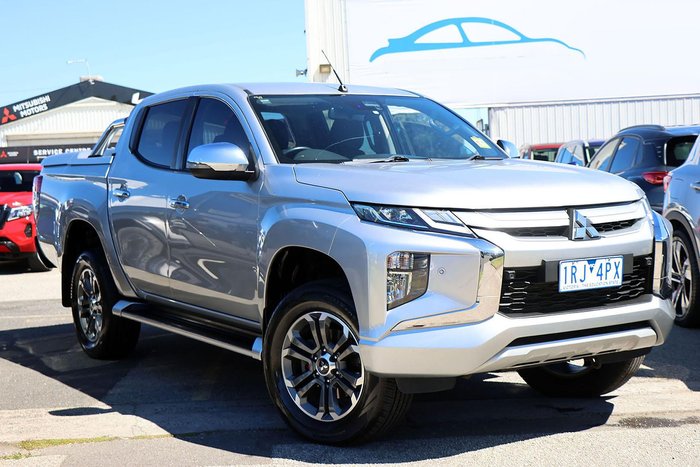 2019 Mitsubishi Triton GLS MR MY19 4X4 Dual Range Sterling Silver