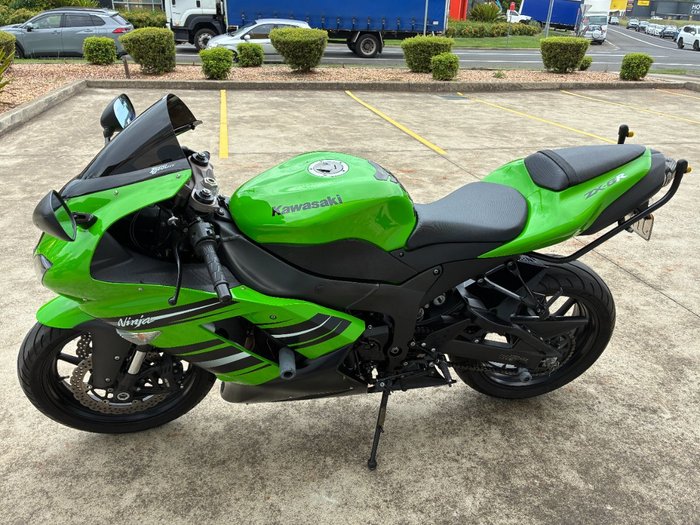 2007 Kawasaki ZX-6R NINJA (ZX600) Green