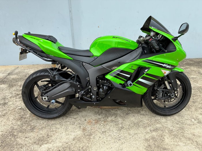 2007 Kawasaki ZX-6R NINJA (ZX600) Green