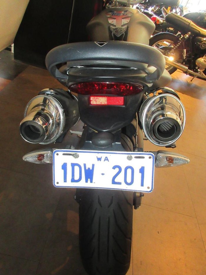 2009 Triumph Street Triple R Street Triple Silver