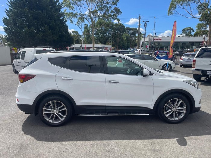 2016 Hyundai Santa Fe Highlander DM3 Series II MY16 4X4 On Demand Creamy White