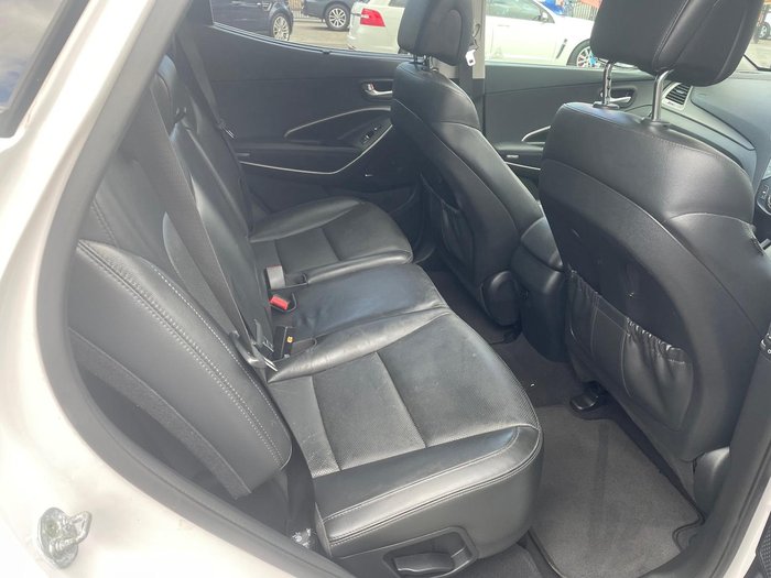 2016 Hyundai Santa Fe Highlander DM3 Series II MY16 4X4 On Demand Creamy White