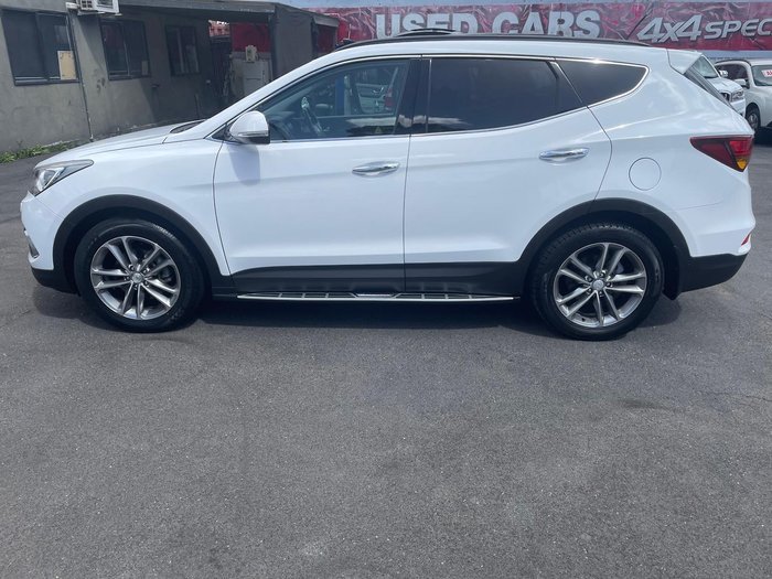 2016 Hyundai Santa Fe Highlander DM3 Series II MY16 4X4 On Demand Creamy White