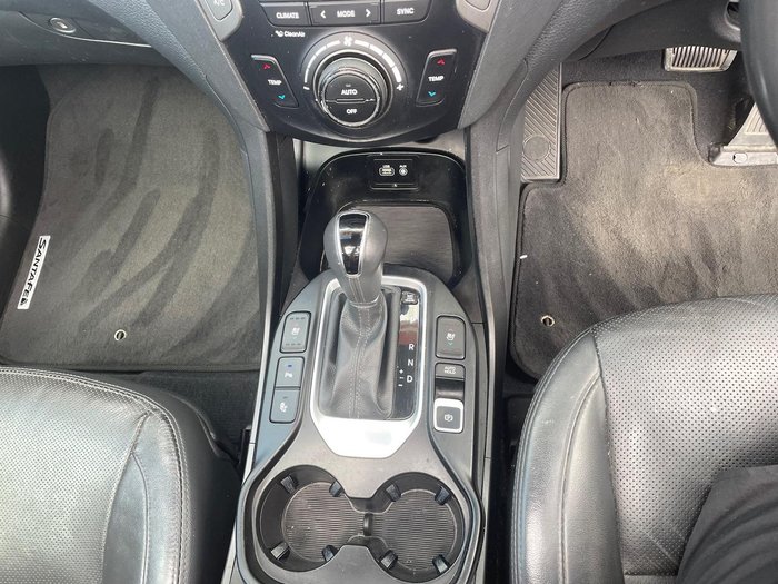 2016 Hyundai Santa Fe Highlander DM3 Series II MY16 4X4 On Demand Creamy White