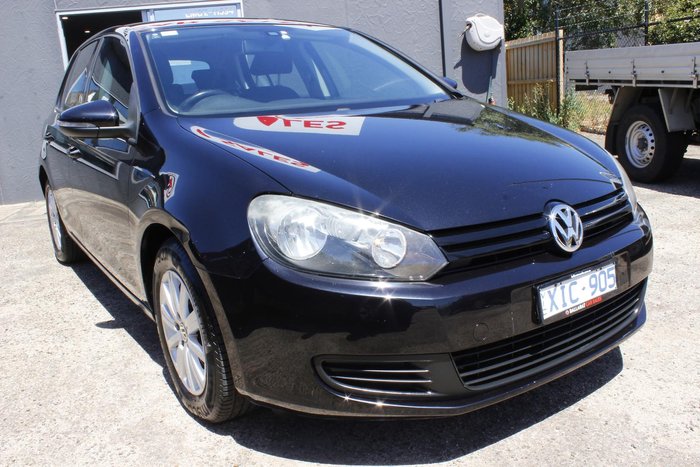 2009 Volkswagen Golf 90TSI Trendline VI MY10 Deep Black