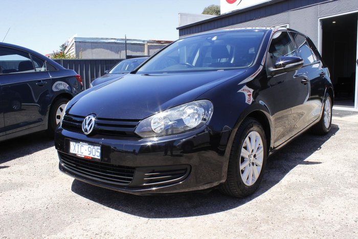 2009 Volkswagen Golf 90TSI Trendline VI MY10 Deep Black