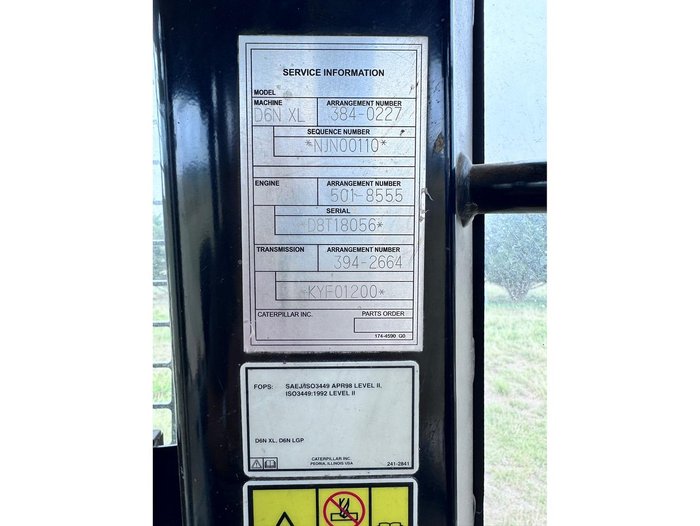 2016 Caterpillar D6n Xl