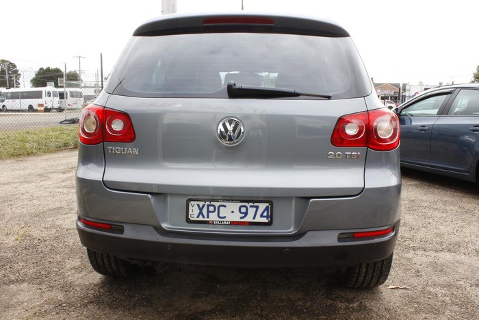 2010 Volkswagen Tiguan 125TSI 5N MY10 Four Wheel Drive Mountain Grey
