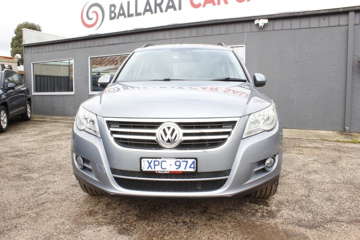 2010 Volkswagen Tiguan 125TSI 5N MY10 Four Wheel Drive Mountain Grey
