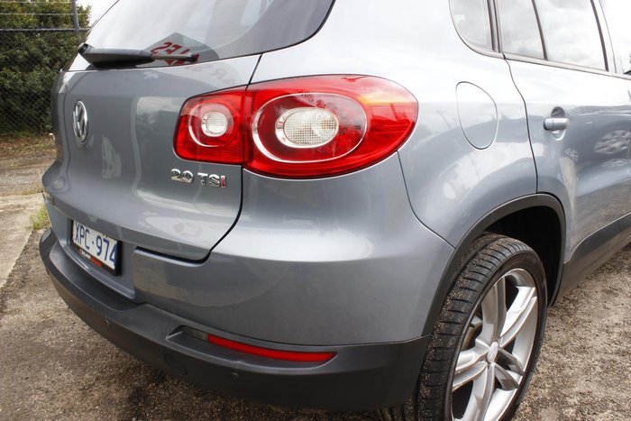 2010 Volkswagen Tiguan 125TSI 5N MY10 Four Wheel Drive Mountain Grey