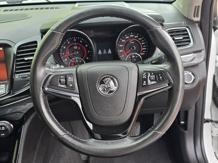 2017 Holden Commodore SV6 VF Series II MY17 Heron White