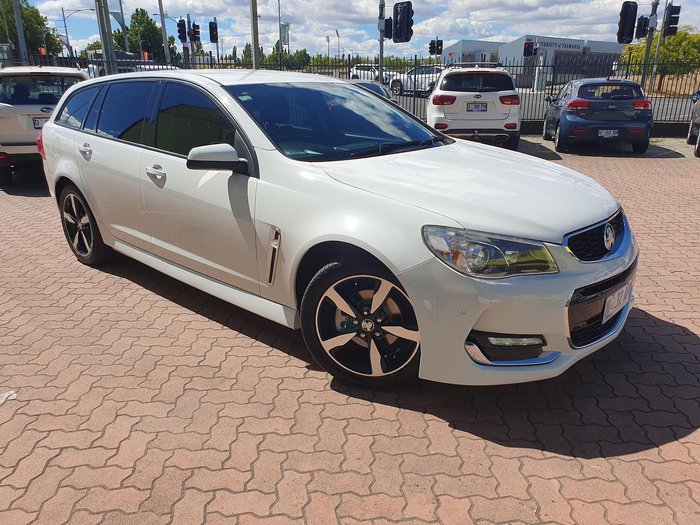 2017 Holden Commodore SV6 VF Series II MY17 Heron White