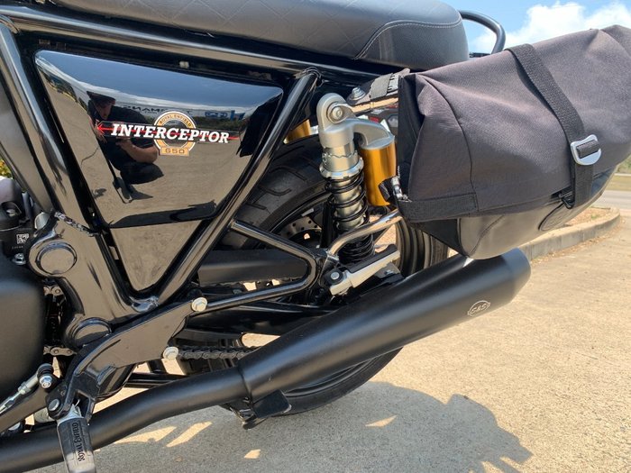 2024 Royal Enfield INTERCEPTOR 650 E5 DARK Black