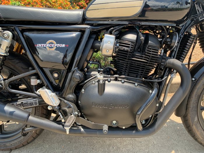 2024 Royal Enfield INTERCEPTOR 650 E5 DARK Black
