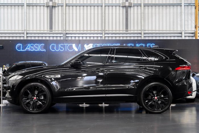 2019 Jaguar F-PACE 30d R-Sport X761 MY20 AWD Narvik Black