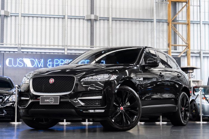 2019 Jaguar F-PACE 30d R-Sport X761 MY20 AWD Narvik Black