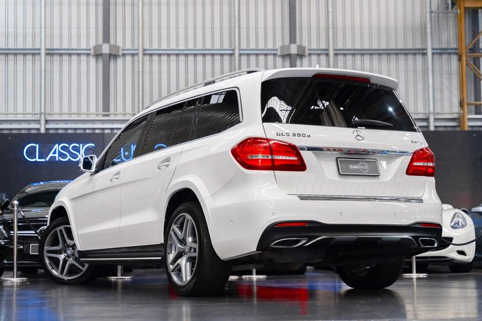 2016 Mercedes-Benz GLS-Class GLS350 d X166 Four Wheel Drive Polar White