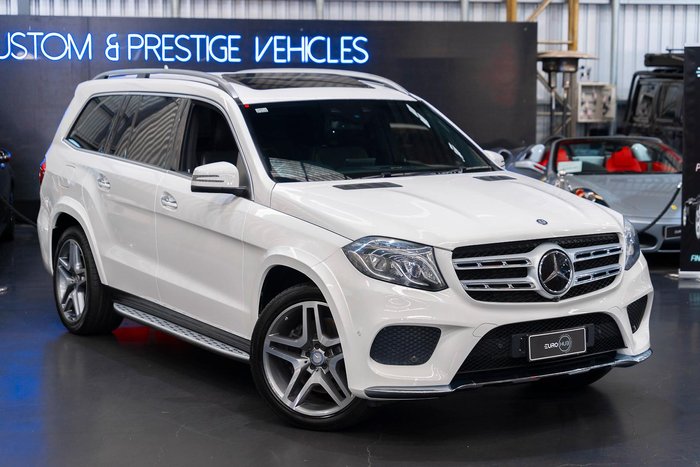 2016 Mercedes-Benz GLS-Class GLS350 d X166 Four Wheel Drive Polar White