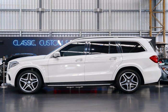 2016 Mercedes-Benz GLS-Class GLS350 d X166 Four Wheel Drive Polar White