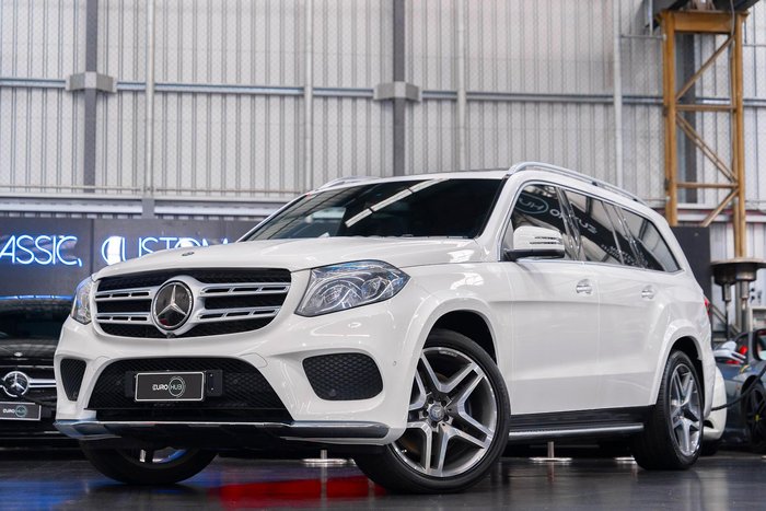 2016 Mercedes-Benz GLS-Class GLS350 d X166 Four Wheel Drive Polar White
