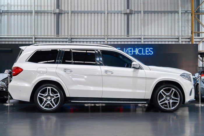 2016 Mercedes-Benz GLS-Class GLS350 d X166 Four Wheel Drive Polar White