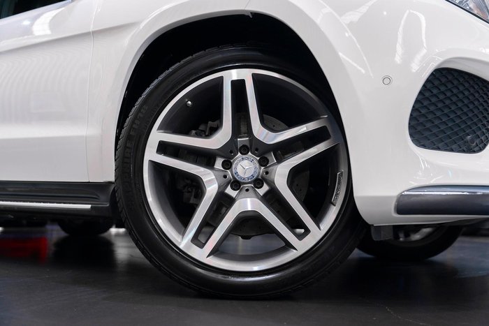 2016 Mercedes-Benz GLS-Class GLS350 d X166 Four Wheel Drive Polar White