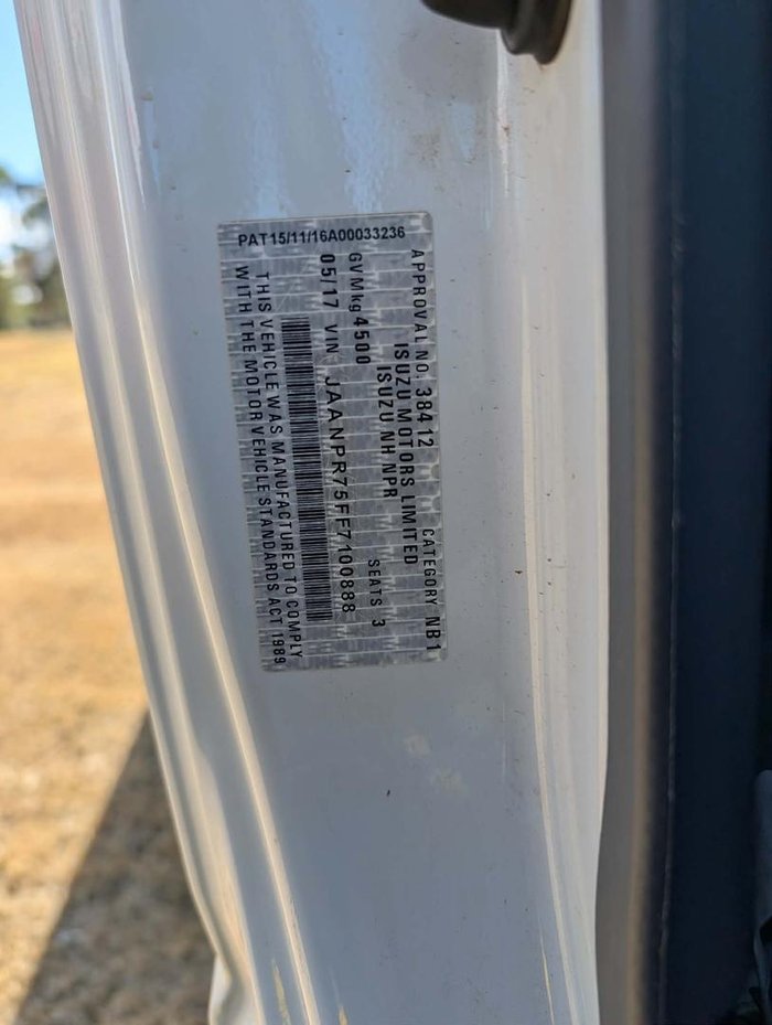 2017 Isuzu N Series NPR 45/55-155