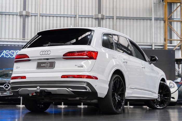 2020 Audi Q7 50 TDI 4M MY21 Four Wheel Drive Glacier White