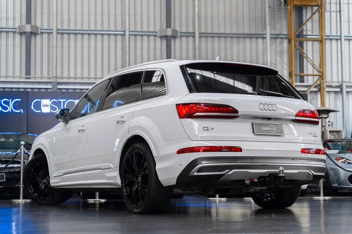 2020 Audi Q7 50 TDI 4M MY21 Four Wheel Drive Glacier White
