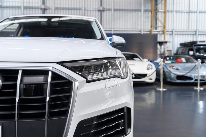 2020 Audi Q7 50 TDI 4M MY21 Four Wheel Drive Glacier White