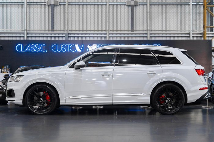2020 Audi Q7 50 TDI 4M MY21 Four Wheel Drive Glacier White