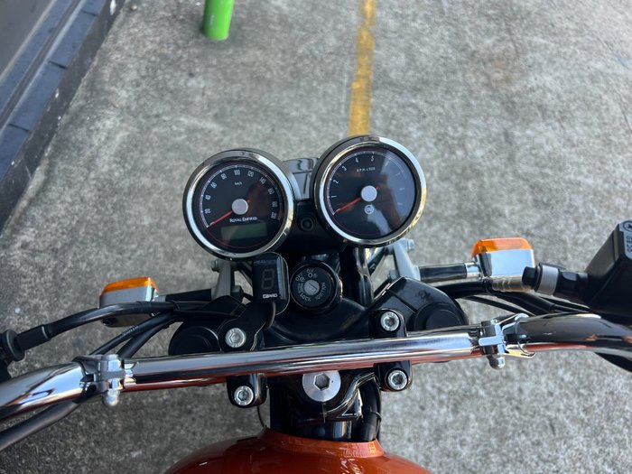 2022 Royal Enfield INTERCEPTOR 650 E5 CLASSIC ORANGE CRUSH