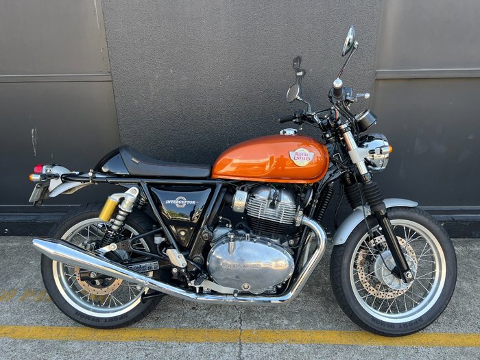 2022 Royal Enfield INTERCEPTOR 650 E5 CLASSIC ORANGE CRUSH