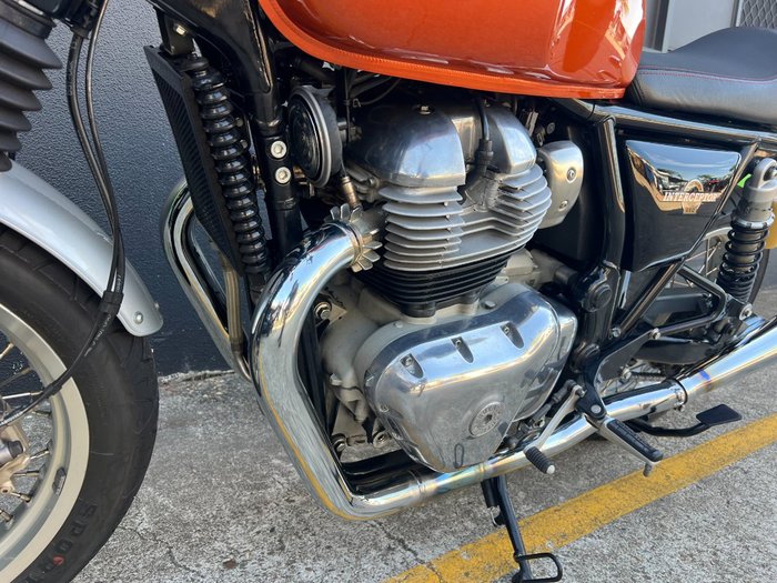 2022 Royal Enfield INTERCEPTOR 650 E5 CLASSIC ORANGE CRUSH
