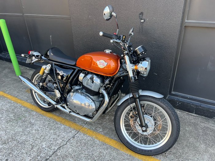 2022 Royal Enfield INTERCEPTOR 650 E5 CLASSIC ORANGE CRUSH