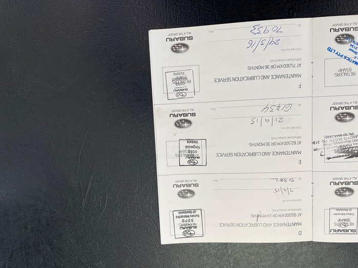 2012 Subaru Outback 2.5i 4GEN MY12 AWD Satin White Pearl