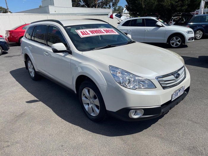 2012 Subaru Outback 2.5i 4GEN MY12 AWD Satin White Pearl