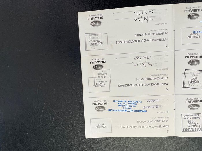 2012 Subaru Outback 2.5i 4GEN MY12 AWD Satin White Pearl