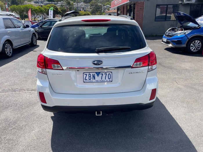 2012 Subaru Outback 2.5i 4GEN MY12 AWD Satin White Pearl